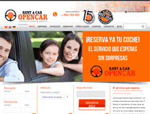 Tablet Screenshot of opencar.es